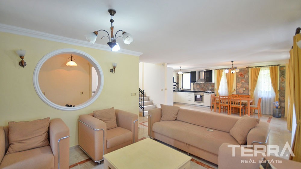Furnished Stone Villa for Sale in Fethiye Ovacık with Private Pool - 21936