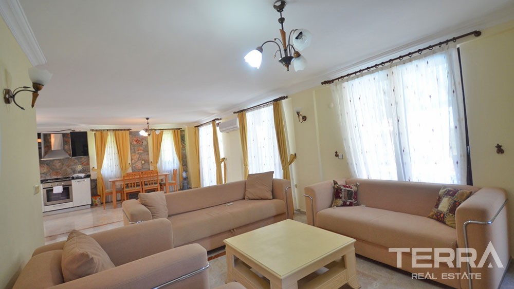 Furnished Stone Villa for Sale in Fethiye Ovacık with Private Pool - 21937