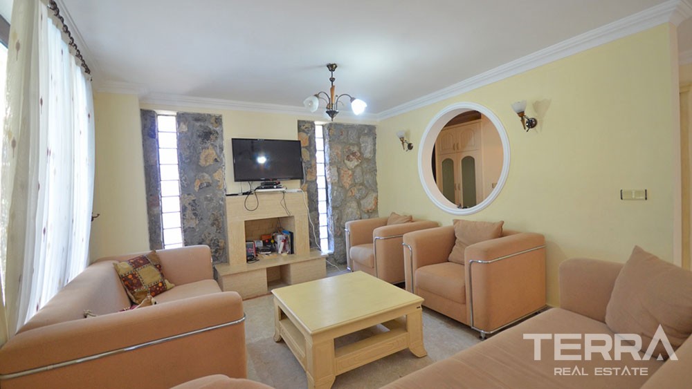Furnished Stone Villa for Sale in Fethiye Ovacık with Private Pool - 21938