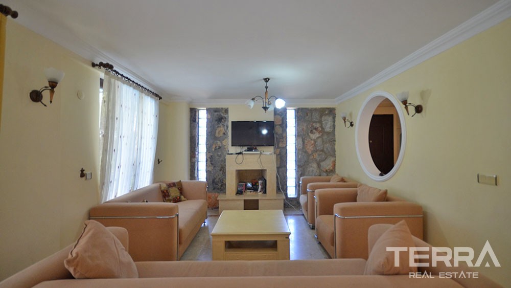 Furnished Stone Villa for Sale in Fethiye Ovacık with Private Pool - 21939