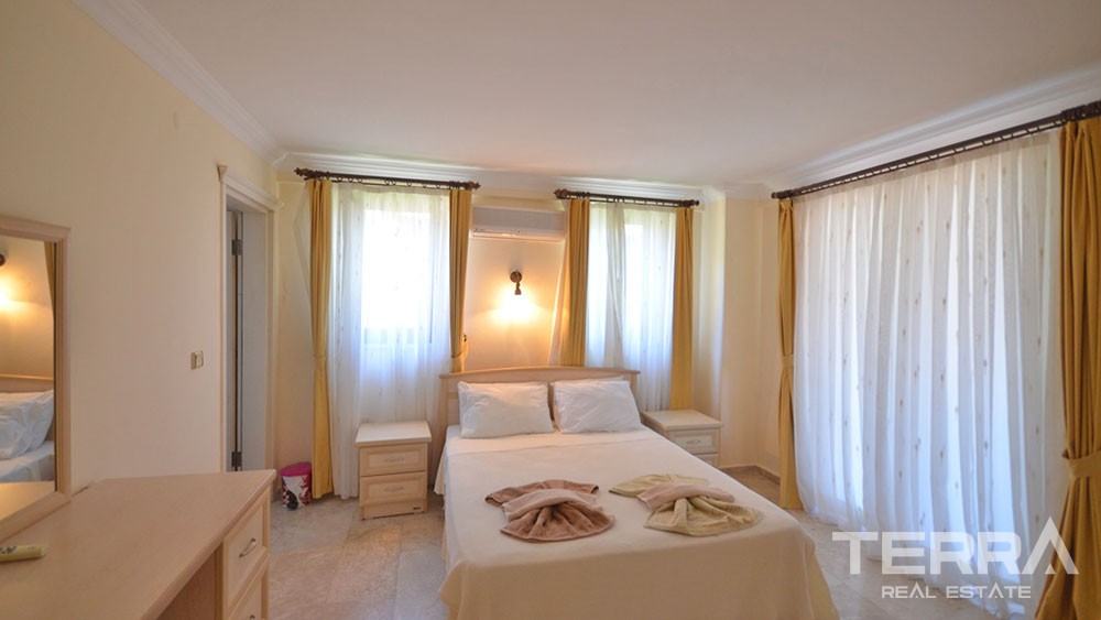 Furnished Stone Villa for Sale in Fethiye Ovacık with Private Pool - 21941
