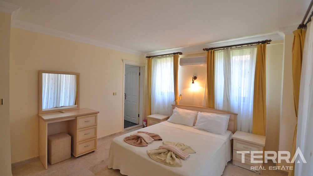 Furnished Stone Villa for Sale in Fethiye Ovacık with Private Pool - 21942