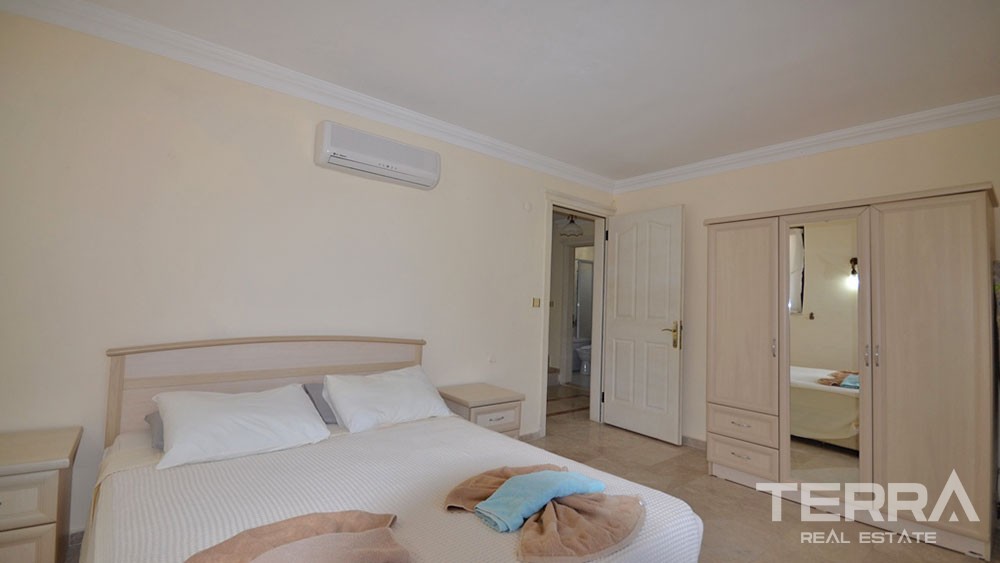 Furnished Stone Villa for Sale in Fethiye Ovacık with Private Pool - 21946
