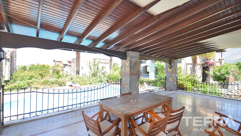 Furnished Stone Villa for Sale in Fethiye Ovacık with Private Pool - 21955