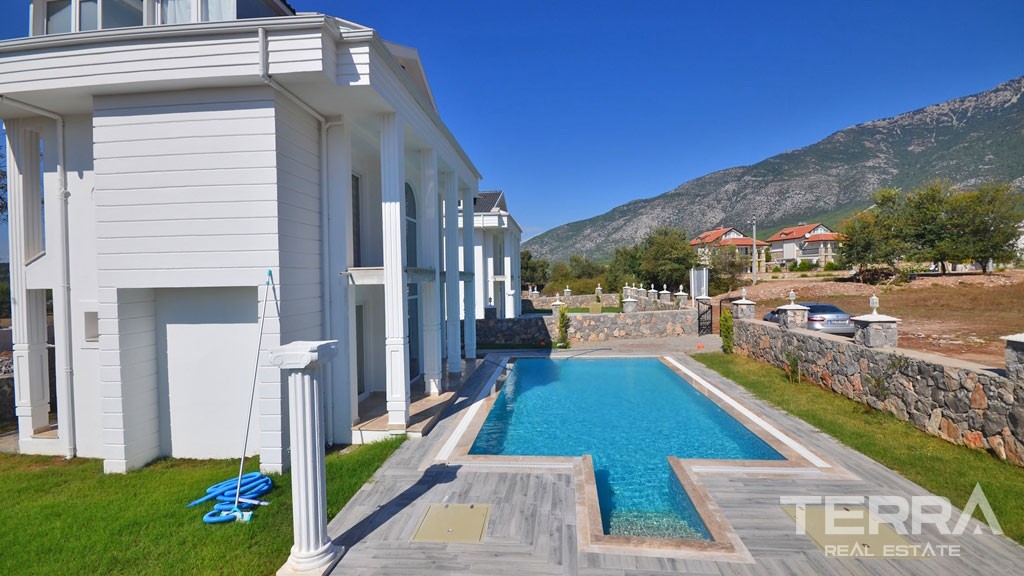 New Build Detached House in Fethiye Hisarönü with Private Pool - 22096