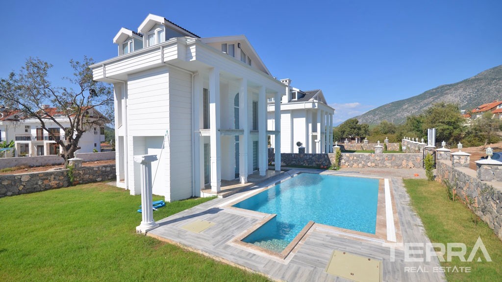 New Build Detached House in Fethiye Hisarönü with Private Pool - 22097