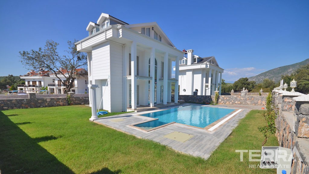 New Build Detached House in Fethiye Hisarönü with Private Pool - 22098