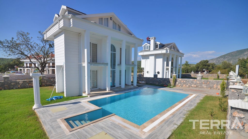 New Build Detached House in Fethiye Hisarönü with Private Pool - 22099