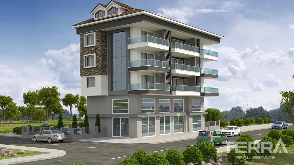 Land For Sale in Alanya Kestel Only 50 m to Beach - 21956