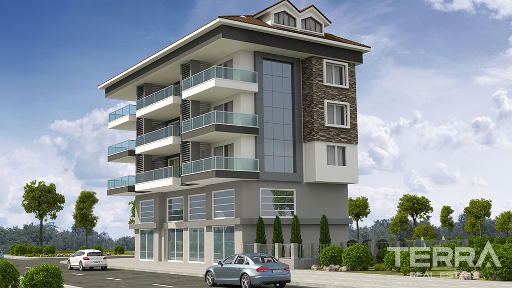 Land For Sale in Alanya Kestel Only 50 m to Beach - 21960