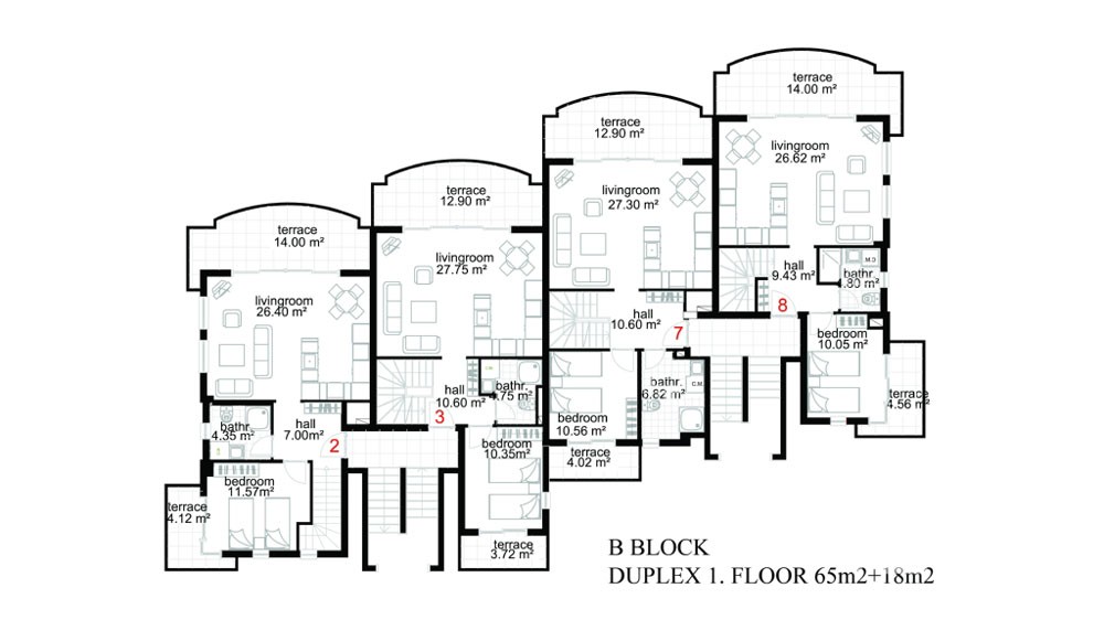Awarded Sea View Apartments in Alanya Konaklı at Bargain Prices - 22027