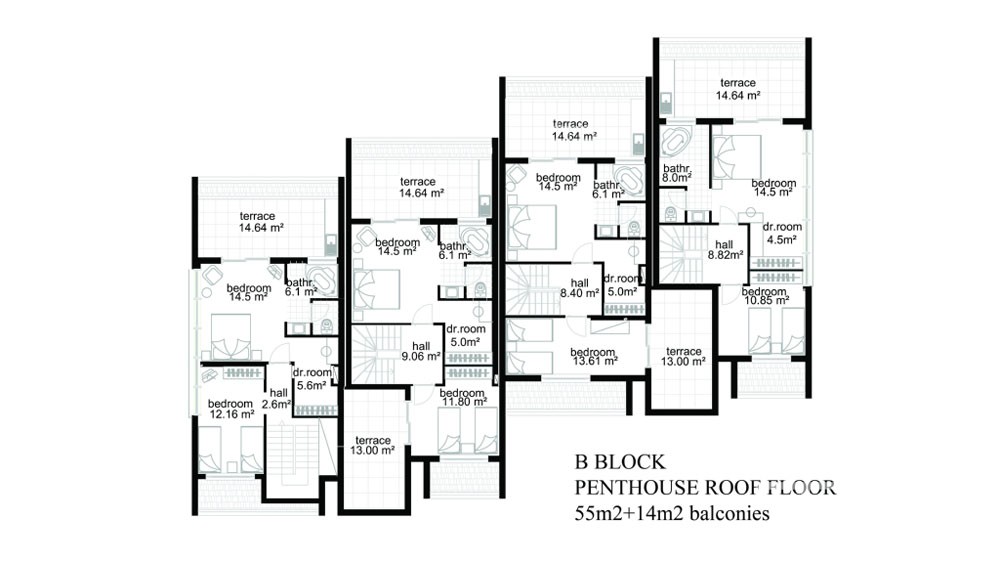 Awarded Sea View Apartments in Alanya Konaklı at Bargain Prices - 22029