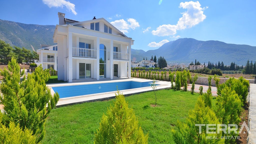 For Sale House in Fethiye Ovacık With Private Swimming Pool and Garden