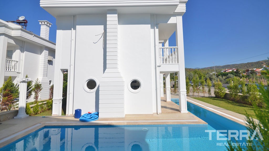 Einfamilienhaus mit privatem Pool in Fethiye Çalış zu verkaufen - 22216