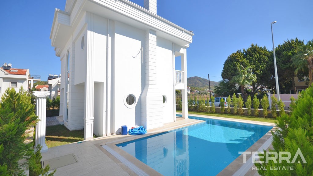 Einfamilienhaus mit privatem Pool in Fethiye Çalış zu verkaufen - 22217