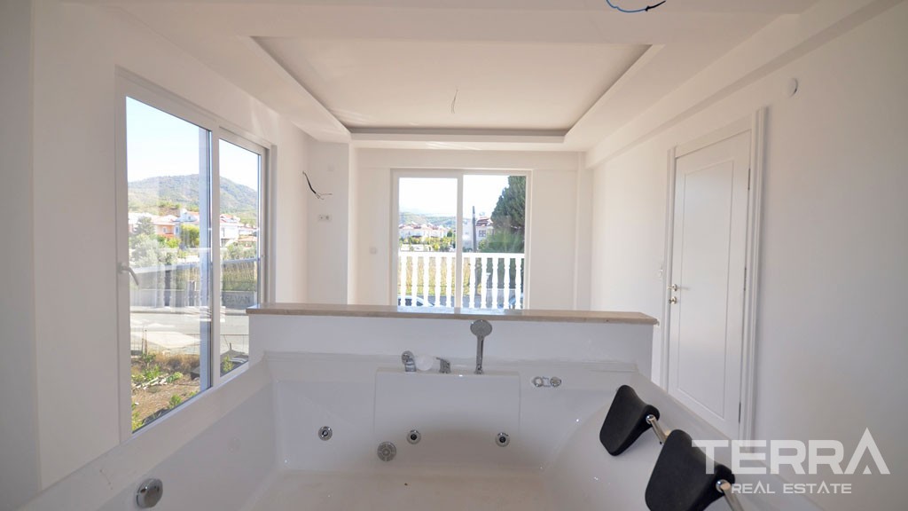 Einfamilienhaus mit privatem Pool in Fethiye Çalış zu verkaufen - 22236