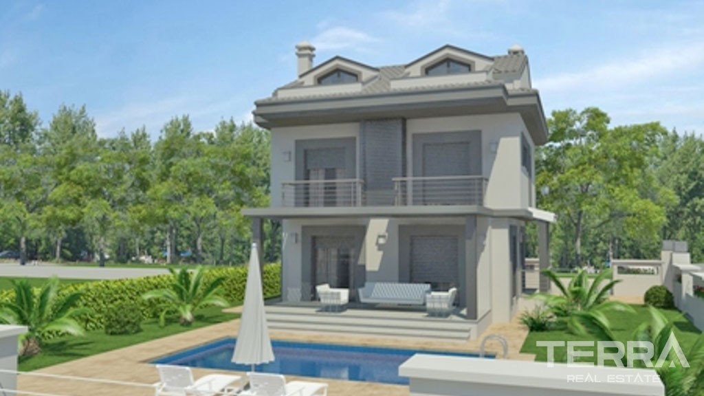 Maison Individuelle à Fethiye Centre-Ville à 3 km de la Plage - 22266