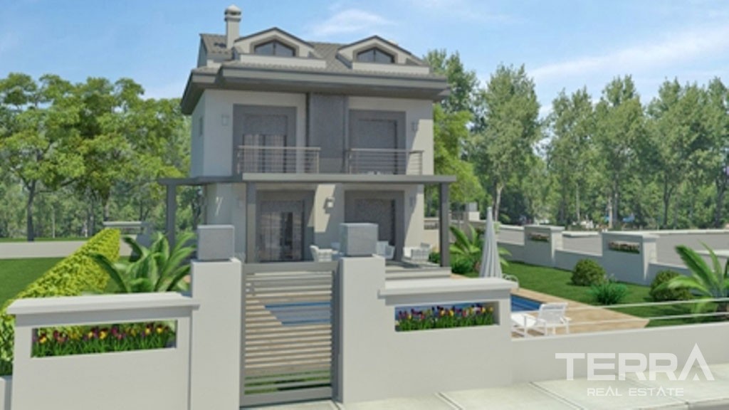 Maison Individuelle à Fethiye Centre-Ville à 3 km de la Plage - 22269
