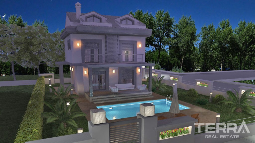 Maison Individuelle à Fethiye Centre-Ville à 3 km de la Plage - 22274