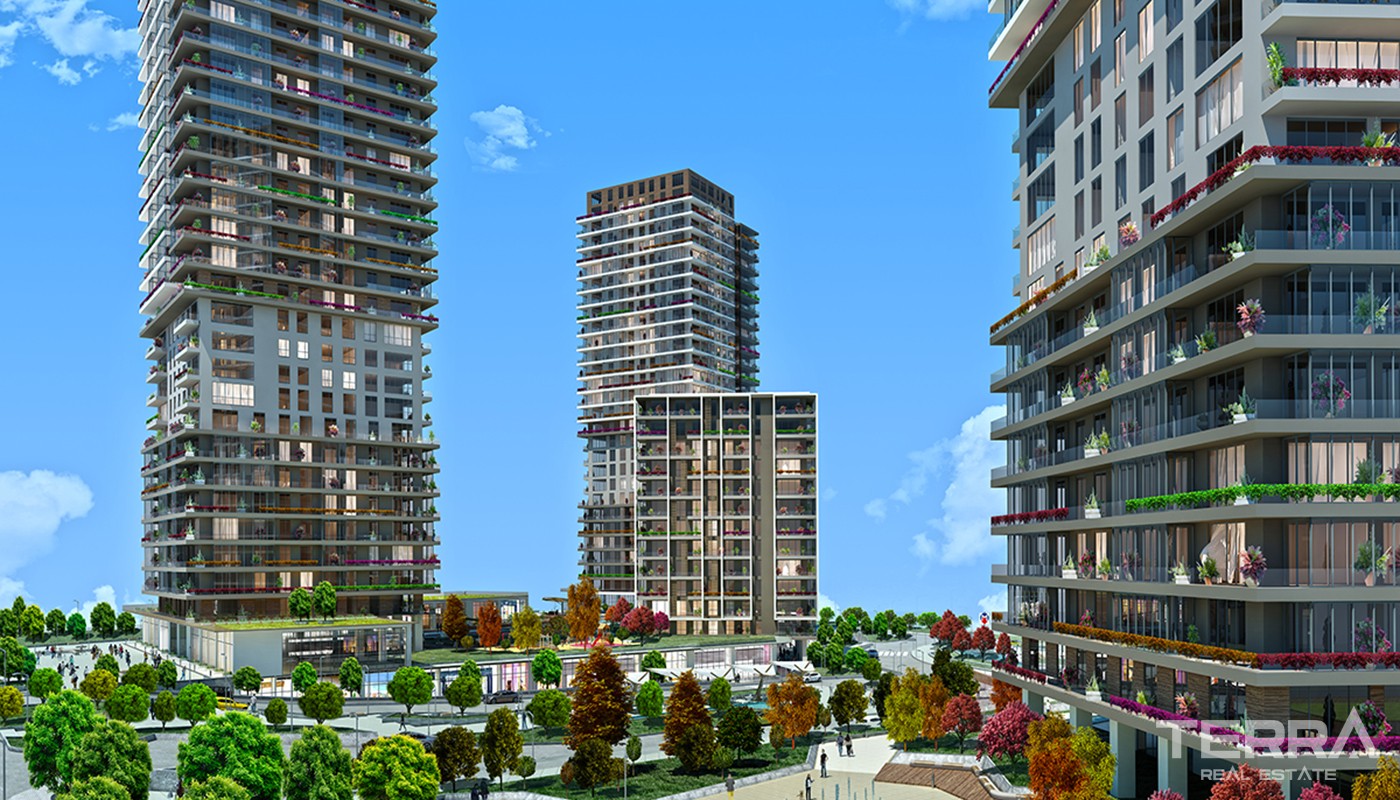 Högklassiga lägenheter i Istanbul Başakşehir - 22327