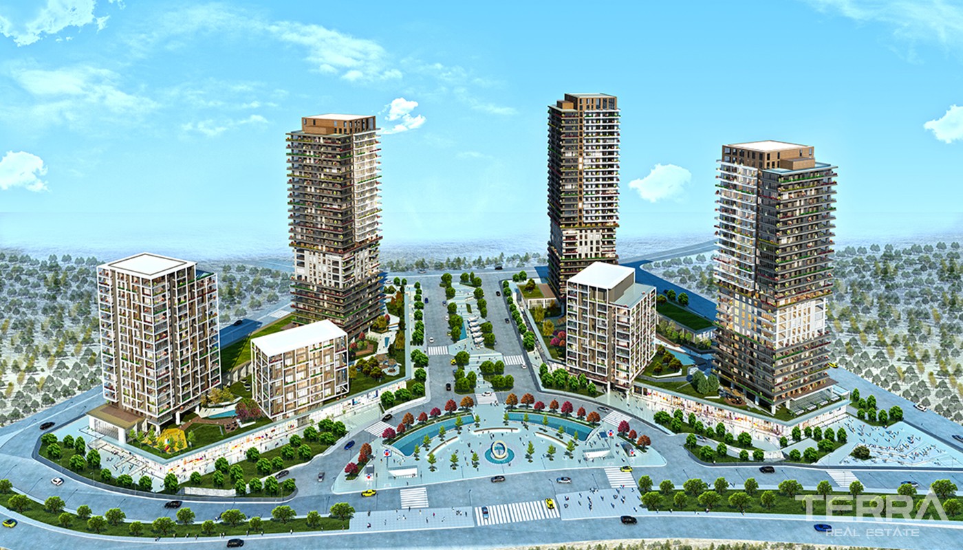 Högklassiga lägenheter i Istanbul Başakşehir - 22340