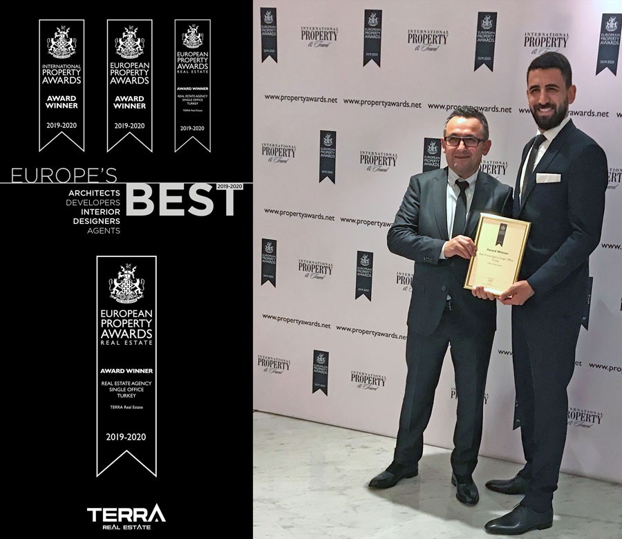 TERRA Real Estate Avrupa Gayrimenkul Ödülleri'inde Ödül Kazandı